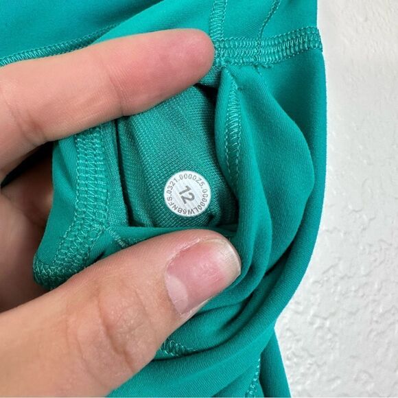 Lululemon Wunder Train High-Rise Crop 23" Maldives Green Size 12 - Picture 11 of 11